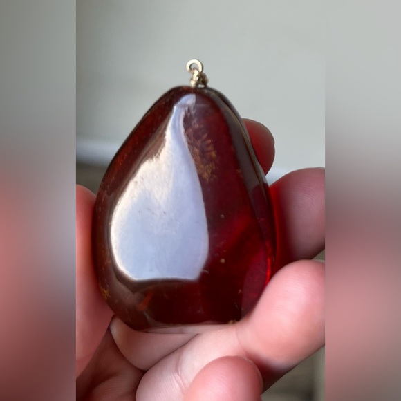 AMBER 🧡 Drop Style Pendant - Picture 6 of 15